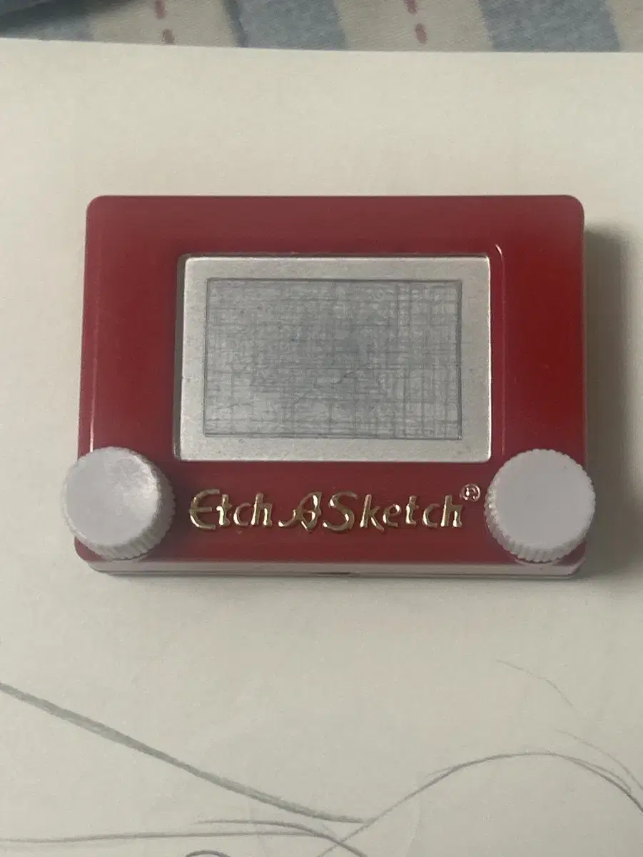 Etch a sketch 미니버전 판매합니다